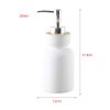 Beautiful Bathroom Accessories Ceramic Soap Dispenser for Kitchen, and Countertop Lotion Pump/Soap Bath Shower Tub Dcor, White Bathroom Decor view 2
