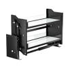 2 Tier Pull-Down Shelf,Upper Kitchen Wall Cabinet Storage Organizer,Save Space for Kitchens Bars Coffee Cabinets(750mm Cabinet) view 1