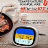 Food Thermometer Touch LCD Display Oven Food Thermometer Kitchen Meat Digital Barbecue Thermometer view 3