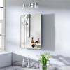 16x24 in Bathroom Medicine Cabinet with Mirror, Silver Grey view 1