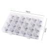 MUYRJLZX Piping Tips 24pcs Pastry Nozzles Stainless Steel Icing Tips Russian Tips Decorating Tips Piping Kit Icing Frosting Nozzles Bakeware view 2