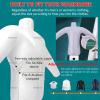 HENGCMM Inflatable Ironing Machine, Touched Automatic Ironing Machine, Hands-Free Automatic Ironing Machine, Custom Heat & Timer Settings, Quick Ironed Dry of Shirts, Pants & Shoes A view 3