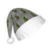 WHJDPP Cartoon Pineapple Printed Christmas Hat for Adult Festive Celebrations as a Gift for Men and Women view 2