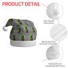 WHJDPP Cartoon Pineapple Printed Christmas Hat for Adult Festive Celebrations as a Gift for Men and Women view 3
