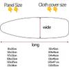 Ironing Board, Ironing Board Covers,Heat Iron Cover for Replacement Cotton and Pad, Fits Most Standard Sizes view 2