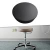 HouseVibe Barstool Replacement Seat Cushion Top Round 13.78 Inch Compact Repair Chair Seat for Swivel Chair Bar Stool Office Barber Shop- Black view 3