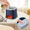 Electric Nut Shelling Machine - Automatic Nutcracker Opener Tool for Kitchen Household Nut Lovers- Blue view 2