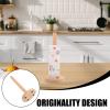 MUELODSIC Sturdy Flat-Base Paper Towel Holder Stand for Kitchen Countertop Organizes Standard Kitchen and Bathroom Versatile Paper Towel Organizer for Living and Office Use view 2