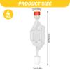 Air Lock for Fermenting 4PCS Transparent Fermentation Airlock for Wine and Beer Making, Wine Making Equipment view 2