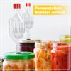 Air Lock for Fermenting 4PCS Transparent Fermentation Airlock for Wine and Beer Making, Wine Making Equipment view 3