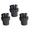 3pcs Steam Cleaner Brass Nylon Brush Head For Steam Mop X700 Steam Cleaner Brush Brass Nylon Components Head Spare Accessor view 1