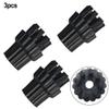 3pcs Steam Cleaner Brass Nylon Brush Head For Steam Mop X700 Steam Cleaner Brush Brass Nylon Components Head Spare Accessor view 2