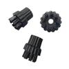3pcs Steam Cleaner Brass Nylon Brush Head For Steam Mop X700 Steam Cleaner Brush Brass Nylon Components Head Spare Accessor view 3