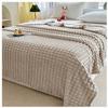 Large Blanket for Bed & Couch 39/59/70/78/90inch Ultra-Soft Faux Rabbit Fur Throw Blanket Fluffy Warm Blanket for All Season Use(G,78x90in) view 1