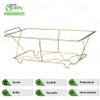 Full Size Gold Wire Metal Chafing Rack Buffet Serving, Catering, Parties, Events, Weddings, and Food Warmers Durable Reusable Rack for Disposable Trays and Pans (25) view 2