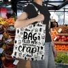 CMNIM Homer Family Reusable Shopping Bag TV Show Gifts for Bart Fans Lisa & Maggie Cartoon Characters Foldable Beach Tote Bag (251128 H Family F) view 3