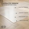 HZODJBH Clear Chair mat for Hard Floors 40"x 61" inches Transparent Floor Mats Wood/Tile Protection Mat for Office & Home (40"x 61" Rectangle) view 3