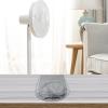 KoiLykke Waterproof Fan Dust Cover for Pedestal Fans, Washable Child-Proof Cover with Elastic Band, Fits 45cm Diameter x 140cm Height, PEVA Material view 2