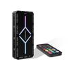 PWM & ARGB Fan Hub - 1 to 9 Port PC Fan Splitter Magnetic with Remote Black view 1