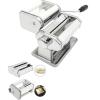 1pc Manual Pasta Roller Maker Set with Ravioli Attachment for Spaghetti, Fettuccine(Silver 2) view 2