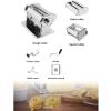 1pc Manual Pasta Roller Maker Set with Ravioli Attachment for Spaghetti, Fettuccine(Silver 2) view 3