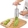 1pcs Stainless Steel Manual Noodle Maker Press Machine for Home Use Pasta Dough Roller with 2 Moulds Kitchen Tool for Spaghetti, Fettuccine view 1