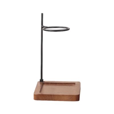 TYLPFH Coffee Dripper Stand, Holder, Cafe Accessory Station, Wooden Pour Over For(Color 02)