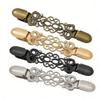 4 Pcs Vintage Cinch Clips - Classic Style Waist Cincher & Clothes Tightener | For Dress, Shawl, Sweater, Cardigan, Pants - Womens Collar/Waist Fit Clips view 1