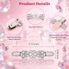 4 Pcs Vintage Cinch Clips - Classic Style Waist Cincher & Clothes Tightener | For Dress, Shawl, Sweater, Cardigan, Pants - Womens Collar/Waist Fit Clips view 2