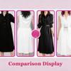 4 Pcs Vintage Cinch Clips - Classic Style Waist Cincher & Clothes Tightener | For Dress, Shawl, Sweater, Cardigan, Pants - Womens Collar/Waist Fit Clips view 4