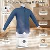 Automatic Ironing Machine, 1400W Foldable Steam Iron, 109 Pores Inflatable Shirt Ironing Machine 360Without Blind Spots Drying for Any Fabric Type Clothing & Shoes view 2