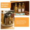 Garneck Rotating Seasoning Holder Spice Rack Tray for Narrow Spaces view 2