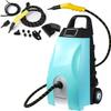 ZIXIAOS 2500w Multi-Purpose High Temp Steam Wash with 6 Accessories, 3.5l High Pressure Steam Cleaner, Detachable Floor Steamer, for Home, Car, Range Hood, Air Conditioner Blue view 1