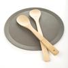 12 Inch Circular Food-Grade Sustainable Silicone Mat - Non-Slip for Baking/Cooking/Freezing, Gray view 2