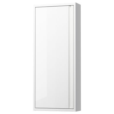 ProTuning NGSJN Wall cabinet with door, high-gloss white, 40x15x95 cm