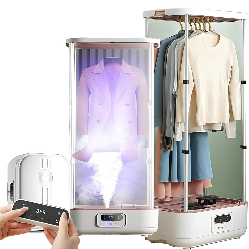 Professional Hanging Garment Steamer Collapsible Automatic Wireless Vertical Steam Iron, for Clothes & Fabric, Automatic Key Care