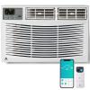 Garvee 12000 BTU Window Air Conditioner 115v, Fast Cooling for Rooms Up to 550 Sq.Ft, WiFi-Enabled with Remote Control Reusable Filter, Ideal for Apartment, Living Room, Office, Kitchen view 1