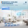 Garvee 12000 BTU Window Air Conditioner 115v, Fast Cooling for Rooms Up to 550 Sq.Ft, WiFi-Enabled with Remote Control Reusable Filter, Ideal for Apartment, Living Room, Office, Kitchen view 3