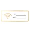 Wifi Sign Password Wall Hotel Plaque Board Guest Acrylic Wireless Networkchalkboard,For Room Decor Printable Plaques view 1