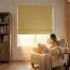 Horizontal Window Roman Blinds - Cordless, Blackout Shades, Easy-Install. Perfect for Kitchen, Bathroom, Bedroom, and Home - Horizontal, No Drill, Custom SizeCreamy Grey-blackout-41 1/2" W x 40" H view 2