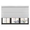 BlindsAvenue Simply Motorized Cellular Shades with Remote Control, Automatic Electric Cordless Wireless Blinds for Indoor Window, Blackout Blind, Color: White, Size: 51" W x 48" L view 1
