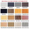 Home Privacy Partition Post for Living Room, Posts Modern Room Divider Metal Slats, Privacy Screens Columnar with Adjustable Footfor Hallway Bathroom Kitchen(9root,230cm/90.5in/7.54ft) view 3