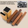 Home Privacy Partition Post for Living Room, Posts Modern Room Divider Metal Slats, Privacy Screens Columnar with Adjustable Footfor Hallway Bathroom Kitchen(9root,230cm/90.5in/7.54ft) view 4