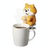 Clip-On Mini Fan for Cup & Bowl, Cute Animal Shaped Personal Fan for Cooling Coffee, Baby Food & Drinks, Portable Desk & Kitchen Fan (Yellow-Orange, 3.35) view 1