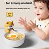 Clip-On Mini Fan for Cup & Bowl, Cute Animal Shaped Personal Fan for Cooling Coffee, Baby Food & Drinks, Portable Desk & Kitchen Fan (Yellow-Orange, 3.35) view 2