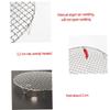 10 Inch Round Stainless Steel Cross Wire Steaming Cooling Rack Barbecue Grill Pan Grate with Legs Multi-Purpose Baking Cooking Rack view 4