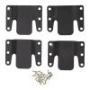 Alianm Sectional Couch Connectors 12 Sets Interlocking Couch Brackets Universal Iron 0.5CM for Sectional Sofa - Ideal for Home & Dormitory Use view 1