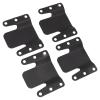 Alianm Sectional Couch Connectors 12 Sets Interlocking Couch Brackets Universal Iron 0.5CM for Sectional Sofa - Ideal for Home & Dormitory Use view 2