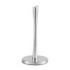 Stainless Steel Kitchen Countertop Roll Holder, Standing Paper Towel Roll Organize with Anti Slip Base(Silver) view 1