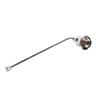 Antique Metal Candle Snuffer Elegant Reusable Candle Wick Extinguisher for Putting Out Flames(Short Handle-Silver) view 4